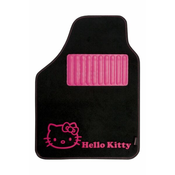 Bilgolvmattor Hello Kitty Svart Rosa