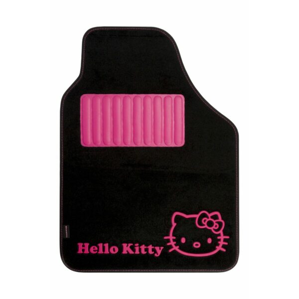 Bilgolvmattor Hello Kitty Svart Rosa